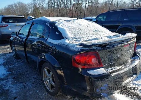 2013 Dodge Avenger R/T from USA, damaged, VIN 1C3CDZBG7DN524257